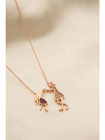 Lodie Silver Zilveren ketting met sierelement - (L)43 cm