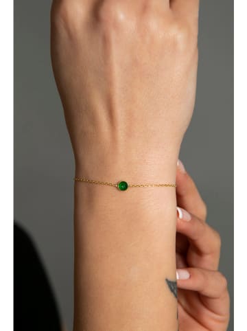 Lodie Silver Zilveren armband met edelsteen