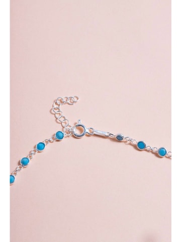 Lodie Silver Silber-Halskette mit Edelsteinen - (L)43 cm