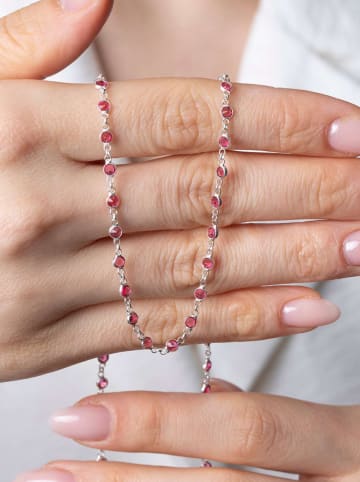 Lodie Silver Srebrny naszyjnik z elementami ozdobnymi