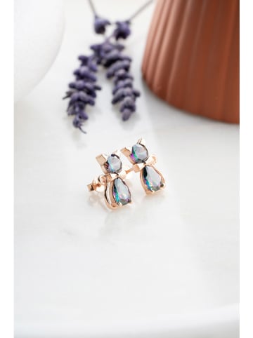 Lodie Silver Silber-Ohrstecker mit Edelsteinen