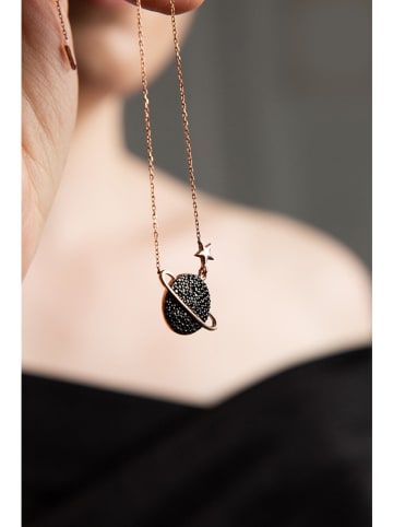 Lodie Silver Zilveren ketting met sierelement - (L)43 cm