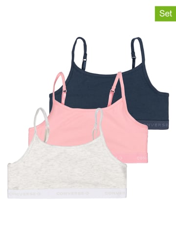 Converse 3-delige set: sportbeha's meerkleurig