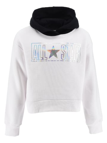 Converse Hoodie zwart/wit