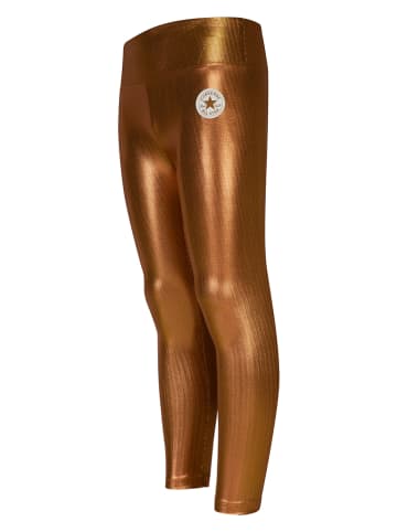 Converse Legginsy w kolorze jasnobrązowym