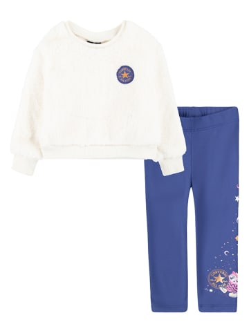 Converse 2tlg. Outfit in Blau/ Weiß