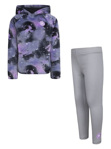 Converse 2tlg. Outfit in Lila/ Grau