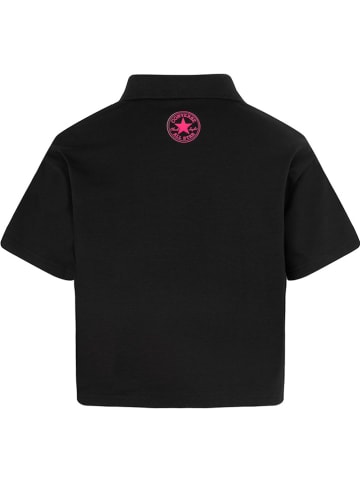 Converse Poloshirt zwart