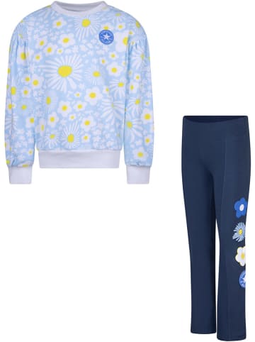 Converse 2-delige outfit blauw