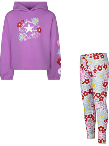 Converse 2-delige outfit paars