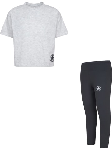 Converse 2-delige outfit grijs/antraciet