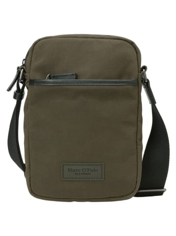 Marc O'Polo Umhängetasche in Oliv - (B)17 x (H)22 x (T)3,5 cm