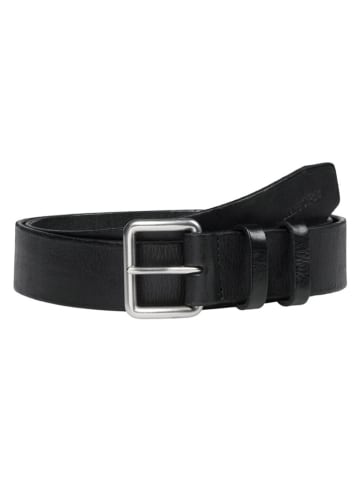 Marc O'Polo Skórzany pasek w kolorze czarnym
