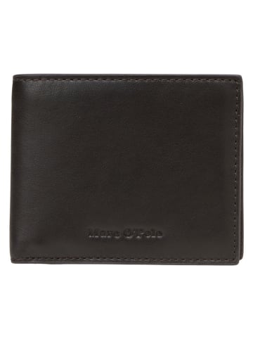 Marc O'Polo Skórzany portfel w kolorze brązowym - 11 x 9 x 2 cm