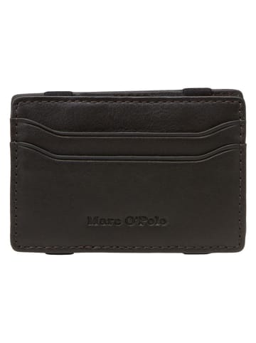 Marc O'Polo Leder-Geldbörse in Braun - (B)10,5 x (H)7 x (T)1 cm