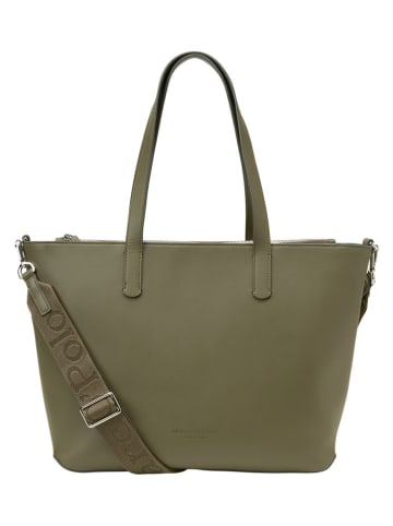 Marc O'Polo Shopper in Oliv - (B)42 x (H)30 x (T)12 cm