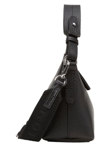 Marc O'Polo Skórzana torebka w kolorze czarnym - 30 x 18 x 10 cm