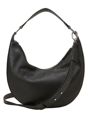 Marc O'Polo Skórzana torebka w kolorze czarnym - 30 x 27 x 7 cm