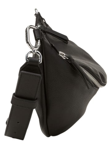 Marc O'Polo Leder-Brustbeutel in Schwarz - (B)34 x (H)13 x (T)10 cm