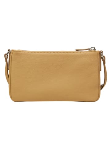 Marc O'Polo Skórzana torebka w kolorze jasnobrązowym - 23 x 12 x 2,5 cm