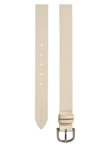 Marc O'Polo Leder-Gürtel in Creme