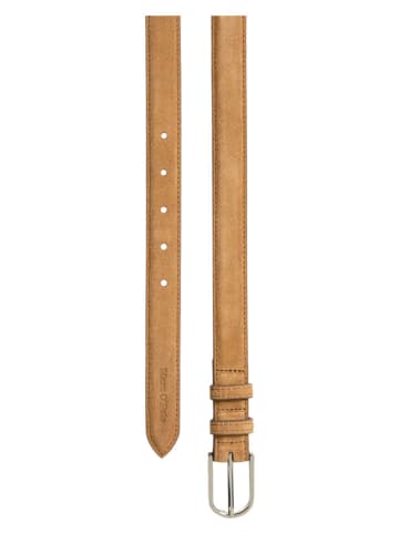 Marc O'Polo Leder-Gürtel in Hellbraun