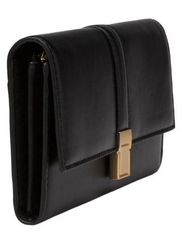 Marc O'Polo Leder-Geldbörse in Schwarz - (B)20 x (H)11 x (T)3 cm