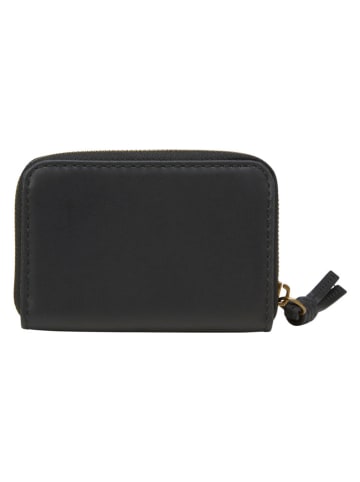 Marc O'Polo Leder-Geldbörse in Schwarz - (B)10 x (H)7 x (T)2 cm
