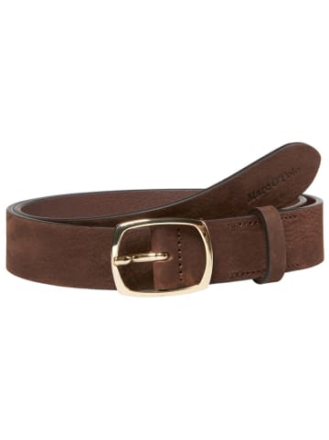 Marc O´Polo Leder-Gürtel in Braun
