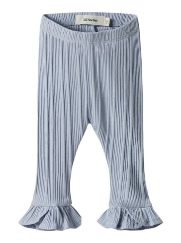 Lil Atelier Leggings "Tansy" in Hellblau