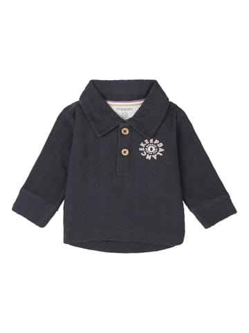 Noppies Koszulka polo "Gennes" w kolorze antracytowym