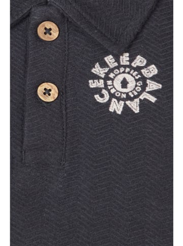 Noppies Koszulka polo "Gennes" w kolorze antracytowym