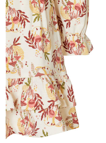 Noppies Sukienka "Jordon" w kolorze kremowym ze wzorem