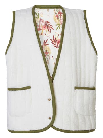 Noppies Dwustronna kamizelka "Jonestown" w kolorze biało-kremowo-jasnoróżowym