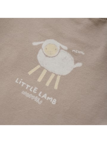 Noppies Longsleeve lichtbruin/grijs