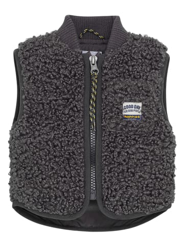 Noppies Fleece bodywarmer antraciet