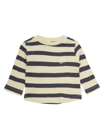 Noppies 2-częściowy zestaw "Sestus" w kolorze beżowo-antracytowo-niebieskim