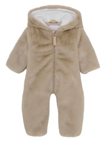 Noppies Teddyplüsch-Overall in Taupe
