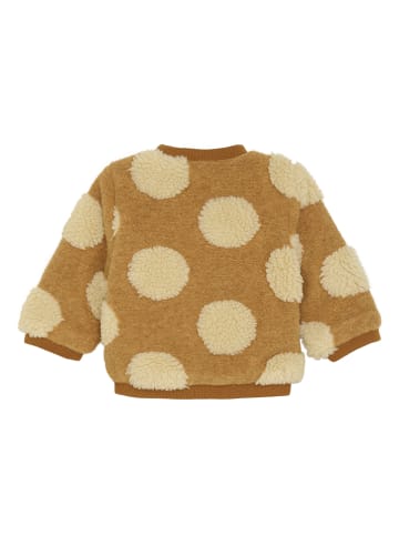 Noppies Fleecejacke in Hellbraun/ Beige
