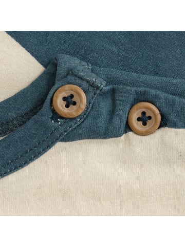 Noppies Longsleeve in Beige/ Blau