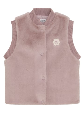 Noppies Kamizelka w kolorze fioletowym ze sztucznego futerka