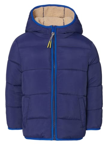 Noppies Omkeerbaar fleece vest "Lahti" beige/blauw