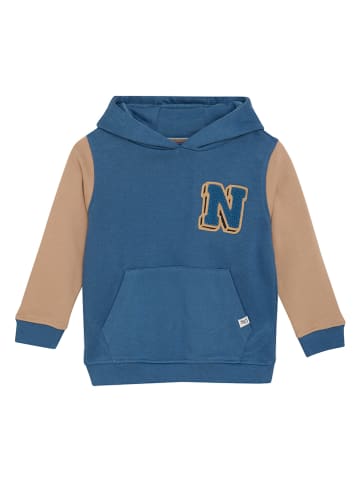 Noppies Hoodie blauw/beige