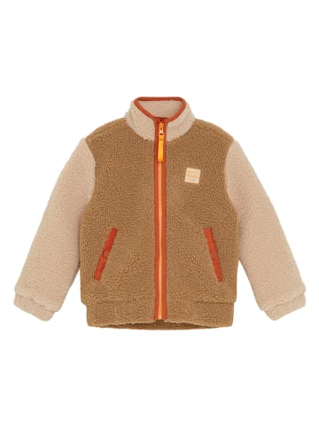 Noppies Kurtka polarowa w kolorze jasnobrązowo-beżowym