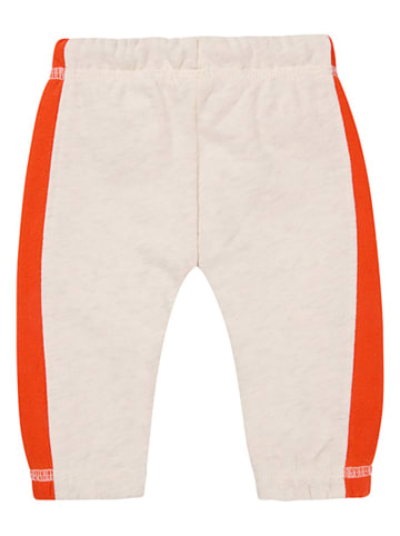 Noppies Spodnie dresowe "Oliver" w kolorze kremowym