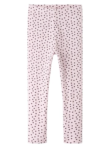 name it Legging "Tenna" lichtroze/zwart