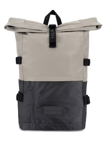 Hunter Plecak w kolorze czarno-beżowym - 28,5 x 46 x 16 cm