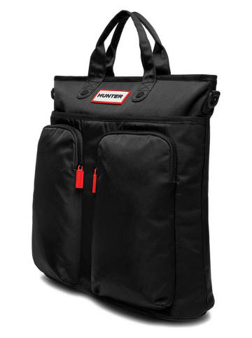 Hunter Rucksack in Schwarz - (B)41 x (H)40 x (T)14 cm