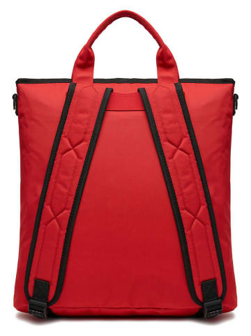 Hunter Rugzak rood - (B)41 x (H)40 x (D)14 cm