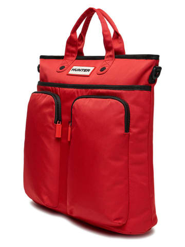 Hunter Rugzak rood - (B)41 x (H)40 x (D)14 cm